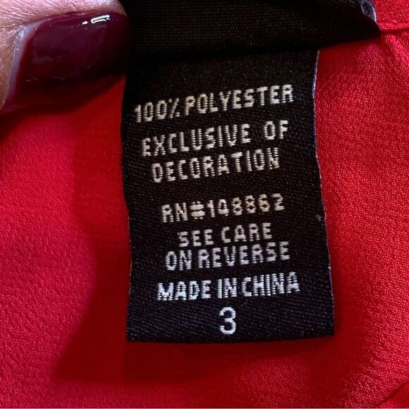 Torrid Chiffon Double Layer Tank Floral Embroidered Size 3X Pink - Picture 7 of 10